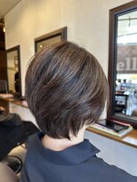 ヘアアンドスパ ベル(Belle)&nbsp;ショート・レイヤー・ふんわり・毛流れ・手ぐし