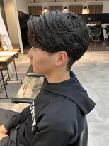 シエテ 津田沼(Siete) サーフカール/スパイキーショート/ブルーブラック/津田沼
