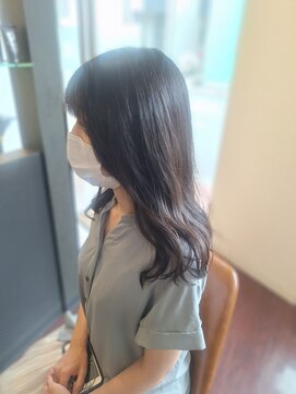 ローレン(LOREM) ゆる巻き×ストレートヘア8.13くびれヘア