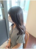 ゆる巻き×ストレートヘア8.13くびれヘア