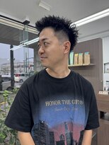 ノア(NOA by KENJE) メンズカットデザインパーマ.