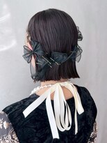 アルバム 銀座(ALBUM GINZA)&nbsp;顔周りレイヤー韓国ヘアくびれヘアミディアム_ba555934