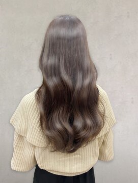 アース 相模大野店(EARTH) 秋のヘーゼルブラウン◎ブリーチなし透明感カラー