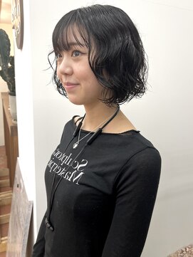 パークレーン アイス イヴェン(park lane ICI yeven) 秋◎韓国風レイヤーカット×デザインカラー暗髪オリーブYUKI