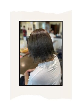 ビートルジャック Beetle Jack 韓国風ニュアンスカラーくびれ外ハネボブ