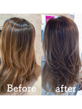 ファン 竹ノ塚店(F.U.N) 白髪ぼかし(ベージュ)白髪キレイにマイナス10歳