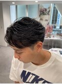 フェザー風カット