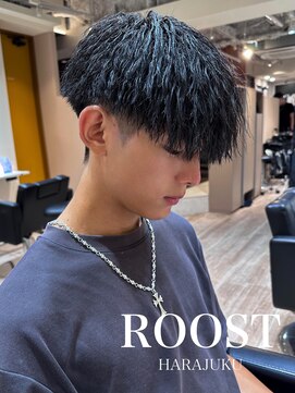 ルースト 原宿店(ROOST) MEN’S HAIR/サーフカール/ツイストスパイラル/髪質改善/原宿