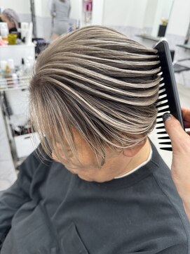 エゴル ナゴヤサカエ(ENGOL NAGOYA SAKAE) 【朝日大夢】メンズバレイヤージュ/ブリーチ