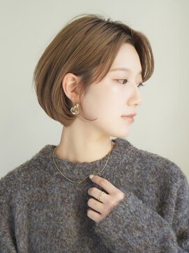 インセプション 銀座(INCEPTION) ぱつっとボブ・ショート/前髪あり/絶壁解消/３0代/４0代/大人