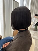 ヒアカアヴェダ 天神VIORO (Heaka AVEDA)&nbsp;グレージュ×ボブ