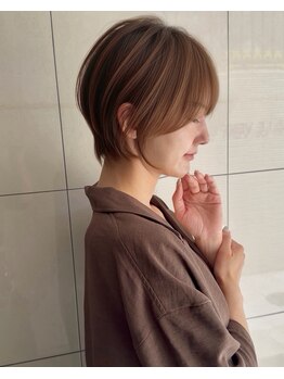 ジルブラン 国分寺(JIL BLAN)の写真/前髪・サイドバングから整える、顔まわり似合わせショート