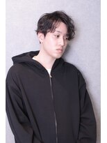 リメル 奥沢自由が丘店(Remel)&nbsp;ニュアンスパーマ黒髪ナチュラルマッシュ【Remel奥沢自由が丘】