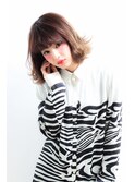 ナチュラルワンカール外はね女子