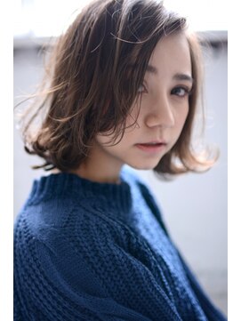 ミラバイグリーン(Mira by green) 『Mira』×smoky ミルクティーカラー☆bob☆