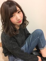 エルパティオ(EL PATIO)&nbsp;ダークグレージュのオフェロミディ　☆