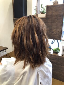 ヘア プロデュース アイモ(Hair Produce Aimo) アレンジ自在のナチュラル丸みボブディ☆