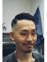 メンズ(MEN's)&nbsp;七三フェードカット