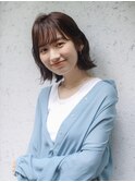 秋にオススメ☆大人かわいい外ハネボブ　浅草　美容室