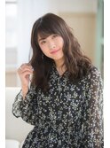 \憧れの小顔を前髪で作る/