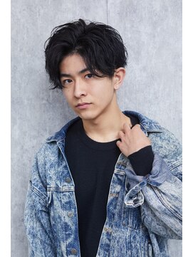 メンズサロンドットリアン(dot. lien) 【men’s salon dot. Tokyo】ゆるウェーブアップバング