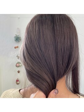 オブジェ 上地店(objet) ミルクティーベージュカラー