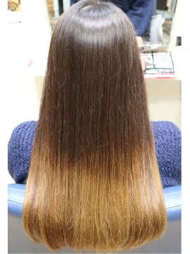 アフラワーヘア(a FLower HAIR) ミルクティー☆グラデーションカラー