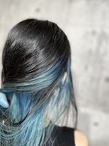 ニカ(nica) 青髪インナーカラー