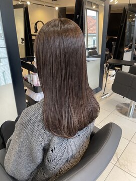 アクアオモテサンドウ(ACQUA omotesando) ＊ブリーチなしこっくりココアベージュミルクティーグレージュ