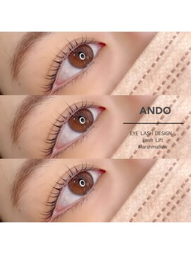 アンド(ANDO) Eye Lash Perm Marshmallow 【本町】
