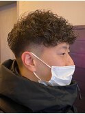 波巻 ツイストスパイラルパーマ ツーブロック