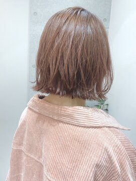サンド 池袋(sand) アッシュカラー/池袋/ボブ/カラー/ベージュカラー