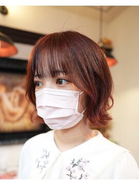 ボアップ(boappu) #カシスカラー#イルミナカラー