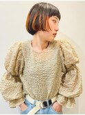 クラシックボブ×セクションカラー
