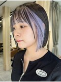 表参道ブリーチインナーカラーダブルカラー