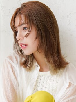 ラフィスヘアートゥルー 葛西店(La fith hair true)の写真/【10時～20時OPEN☆葛西駅すぐ】「カット＋リタッチカラー¥3900」こまめに通えるからいつでも綺麗が続く♪