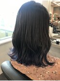 ミディアムくびれヘア