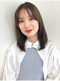 【佐々木 スタイル】ミディアムレイヤー