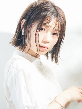 ディッセンバー 渋谷(December) 【 December】やわらか夏ヘア☆シースルーボブ