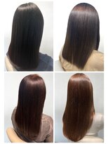 美容室フルール&nbsp;20代30代40代髪質改善酸熱トリートメント艶感ストレート