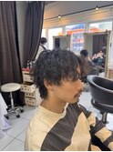 ツイストスパイラルパーマ メンズサロン メンズカット 理容室
