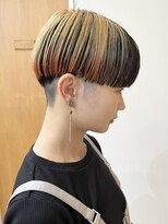モリオ フロム ロンドン 成増店 【morio成増／米村】刈り上げマッシュアンブレラカラー