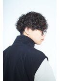波巻きスパイラルパーマ（メンズ/眉毛/メンズカット）