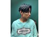 骨格矯正メンズカット+ナチュラルパーマ(ニュアンス、シークレット) ￥15000