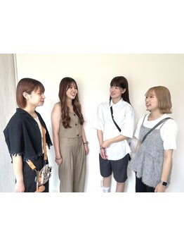 女性同士だからこそ髪のお悩みやなりたいイメージも相談しやすい♪あなたの魅力を最大限に引き出します☆