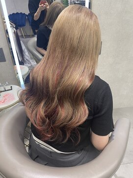 ニーナ ビューティーサロン(NINA Beauty Salon) エクステロング#インナーカラー#エクステ