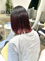 サビィ(Sabby)&nbsp;インナーカラー/ブリーチ/多摩センター/氏川洸希/レッド