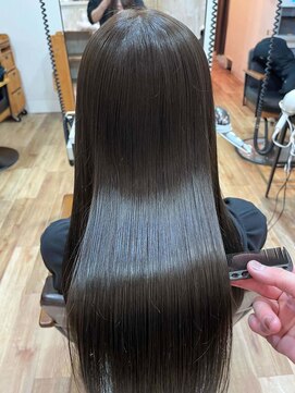 ハグ 横浜(HUG) 髪質改善×縮毛矯正