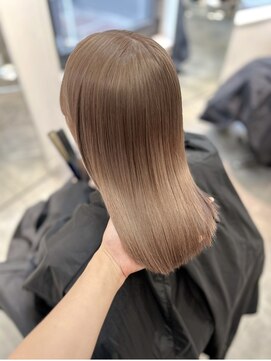 ペレ 梅田(PELE) 前髪/アンブレラカラー/こなれミディ/イメチェン/ウェーブパーマ