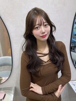 ラルムバイシー 新宿(LARME by Sea)&nbsp;赤みなし柔らかさのあるブラウンカラー＆レイヤーカット(新宿)